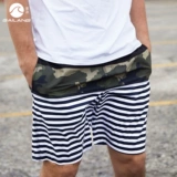 盖浪 Летние камуфляжные пляжные быстросохнущие штаны, шорты для отдыха, большой размер