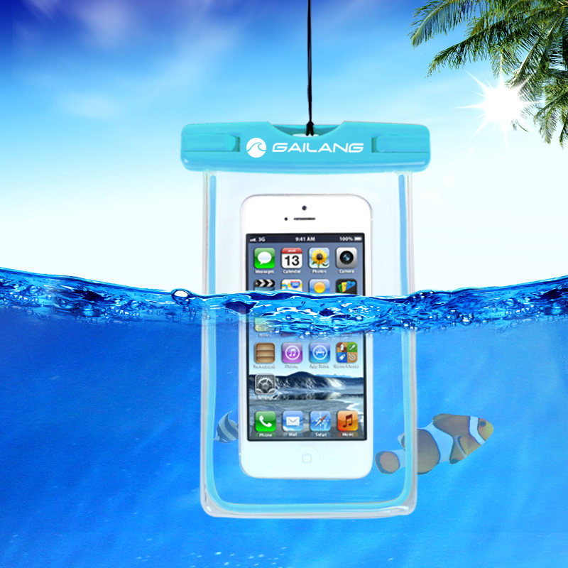 Cover wave mobile phone waterproof bag Apple Samsung waterproof cover swimming diving cover iphone7P waterproof mobile phone bag