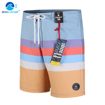 Gailang European and American trend beach pants mens quick-drying large size loose casual shorts with placket lace-up casual shorts