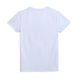 盖浪 Мультяшная эластичная дышащая приятная телу футболка с коротким рукавом, круглый воротник, короткий рукав