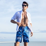 Gailang kỳ nghỉ bãi biển quần nam khô nhanh kích thước lớn với lót bãi biển boxer trunks casual loose quần short năm quần