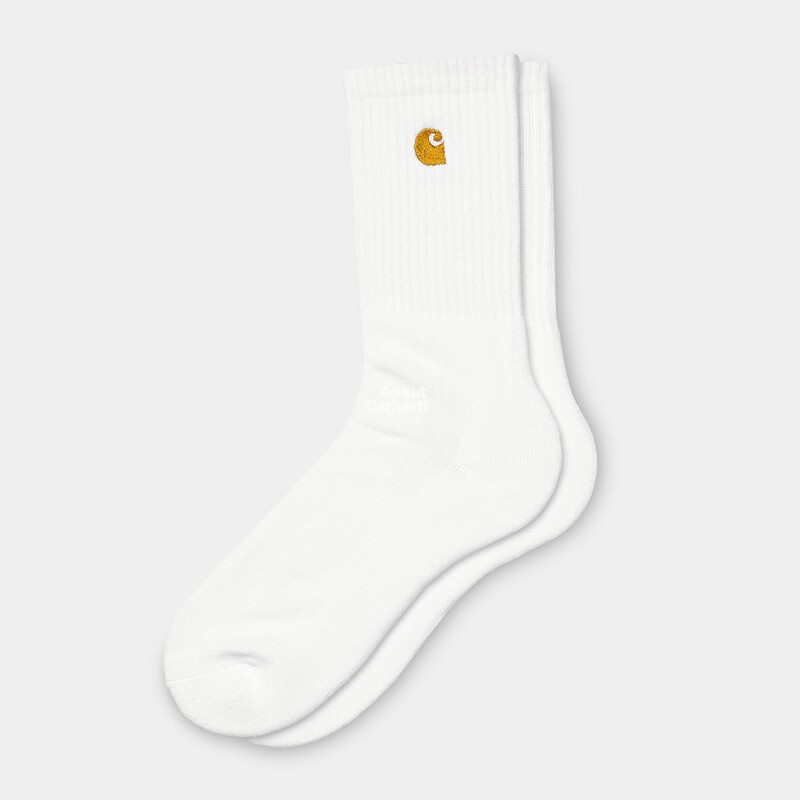 【About】Carhartt Wip Chase Socks Carhartt Gold Label Embroidered Long Socks