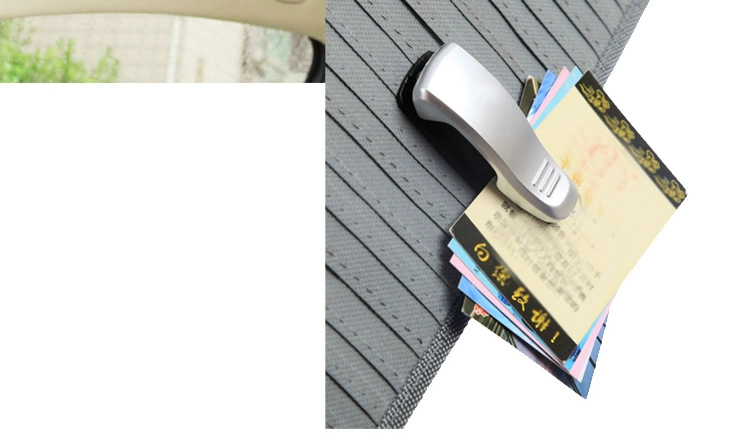 Kính xe ô tô clip S loại kính chống nắng kính khung xe Giấy kẹp thẻ ID thẻ Cung cấp xe hơi Clip - Kính khung