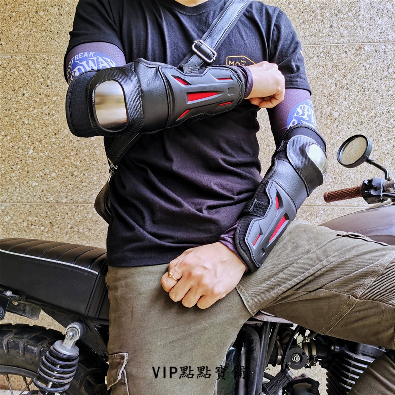 Spot motorcycle rider riding anti-fall knee pads and elbow pads four-piece unisex one-size-fits-all protective joint protectors