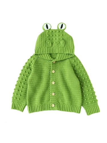 Плетеная детская куртка для матери и ребенка