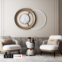 Modern light luxury wall decoration wall creative sofa background wall hanging model living room dining room wall decoration pendant