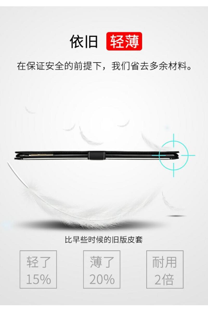 Bao da máy tính bảng Apple 4 mới ipad5 6air2 vỏ bảo vệ mini apid mini3 bao gồm tất cả - Phụ kiện máy tính bảng bao da ipad 2