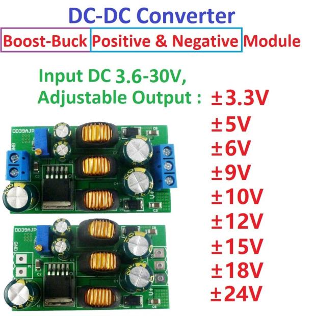 5-30V to ±5V±6V±9V±10V±12V±15V±24 Boost-Buck