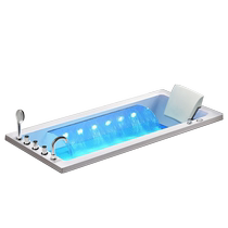 Kokang embedded large waterfall home adult surfing massage bathtub 1 4-1 8 meters 768 constant temperature heating bathtub