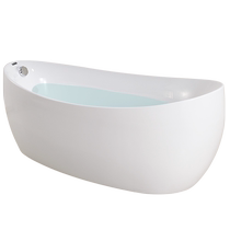 Guogan independent home hotel Internet celebrity B&B small apartment mini deep soaking acrylic 1 3-1 8 meter bathtub