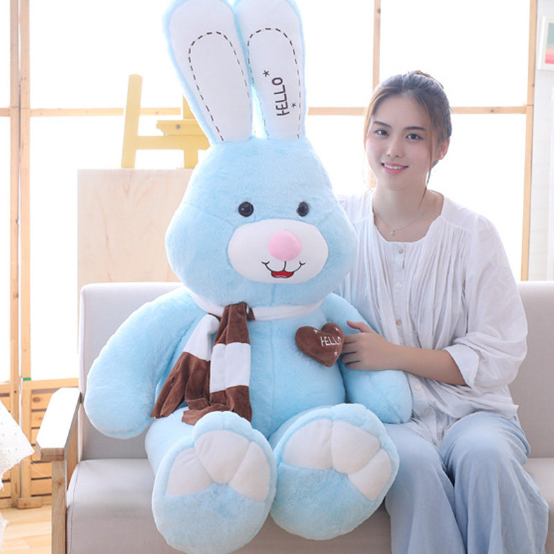 Plush toy Rabbit Ragdoll Panda doll Little White Rabbit Cute sleeping cuddle bear girl Princess child