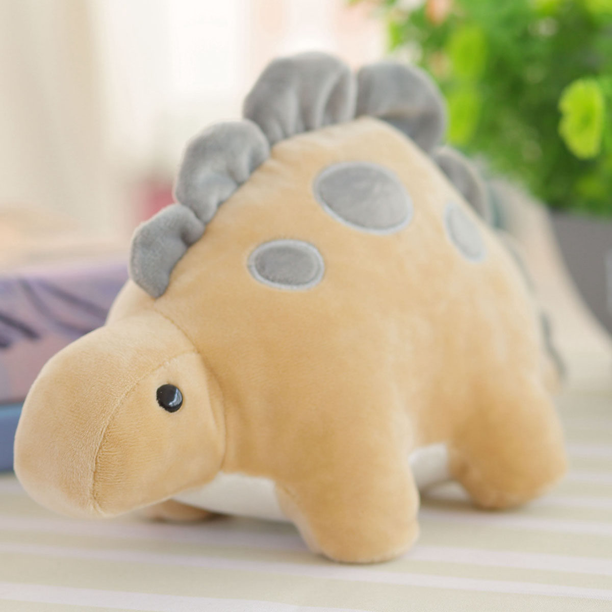 Dinosaur plush toy baby pacified with sleeping cloth dolls to sleep with pillow dinosaur Mr dinosaur boy doll-Taobao