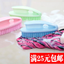 Multifunctional plastic soft hair laundry brush powerful cleaning brush with a brush with washing clothes