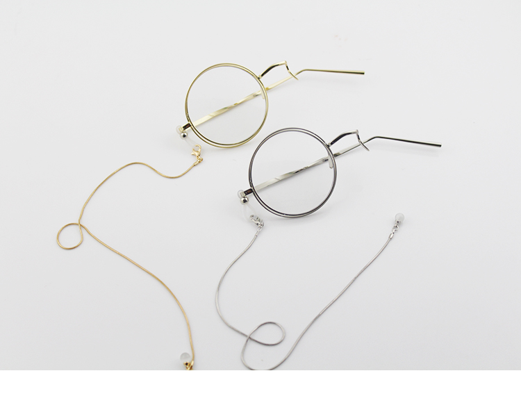 Cos monocles Gu Yu đơn viền liti cơ sở 佬 盗 Cướp biển Kidd hai nhân dân tệ kính râm retro mắt đơn kính cận mỏng