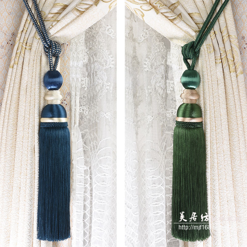 Curtain tying ball strap tying rope tying flower decoration hanging ball hanging ear hook accessories accessories European style B watermelon hanging ball buckle