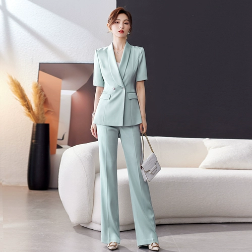 Штаны, летний белый классический костюм, комплект, комбинезон, пиджак классического кроя, изысканный стиль