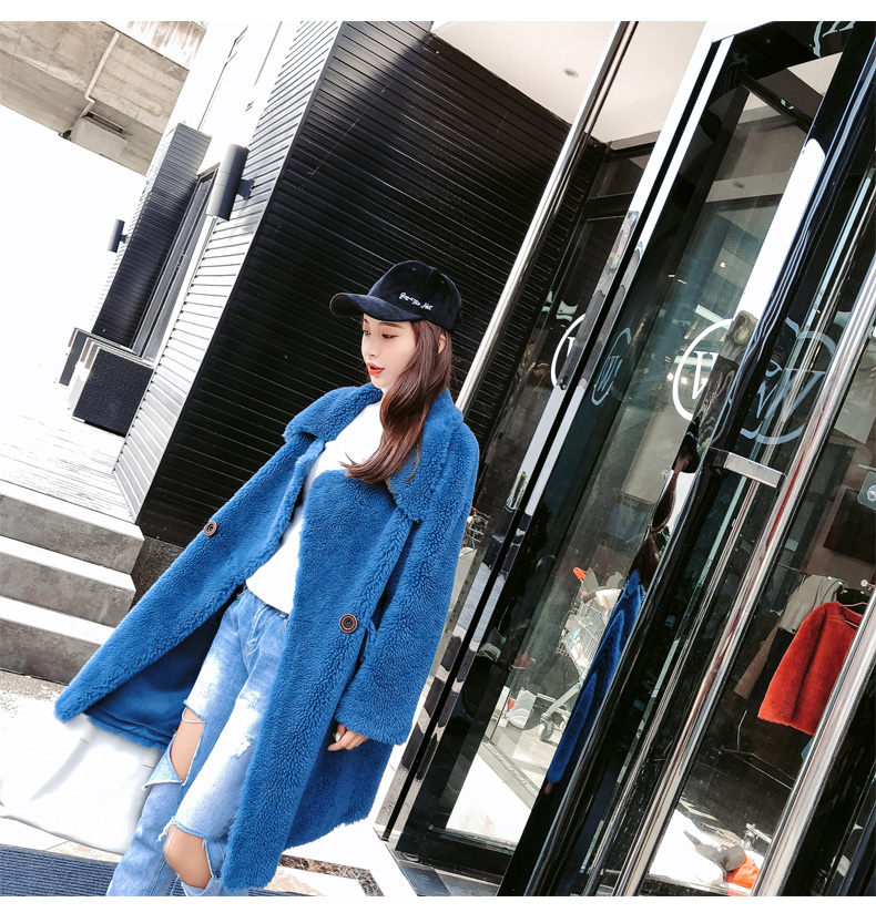 Manteau de fourrure femme DEMIAOER - Ref 3171991 Image 16