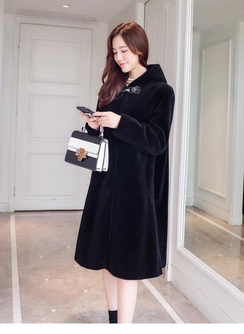 Manteau de fourrure femme DEMIAOER - Ref 3174934 Image 22