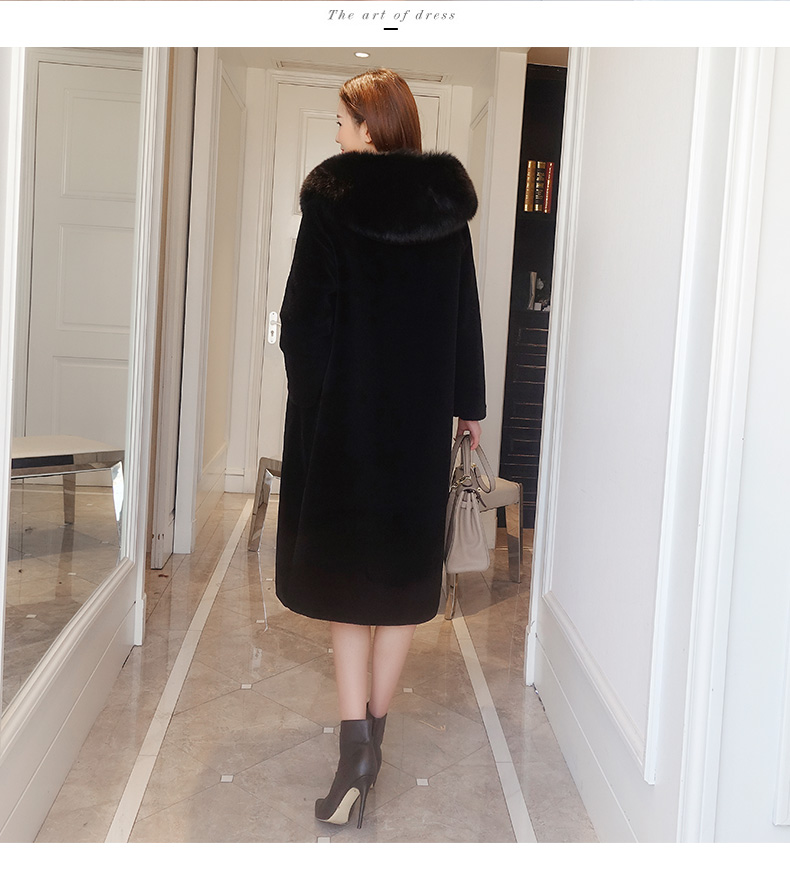 Manteau de fourrure femme DEMIAOER - Ref 3173793 Image 27