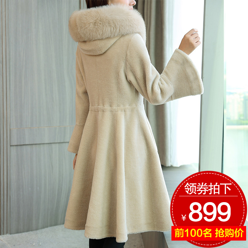 Manteau de fourrure femme DEMIAOER - Ref 3172011 Image 1