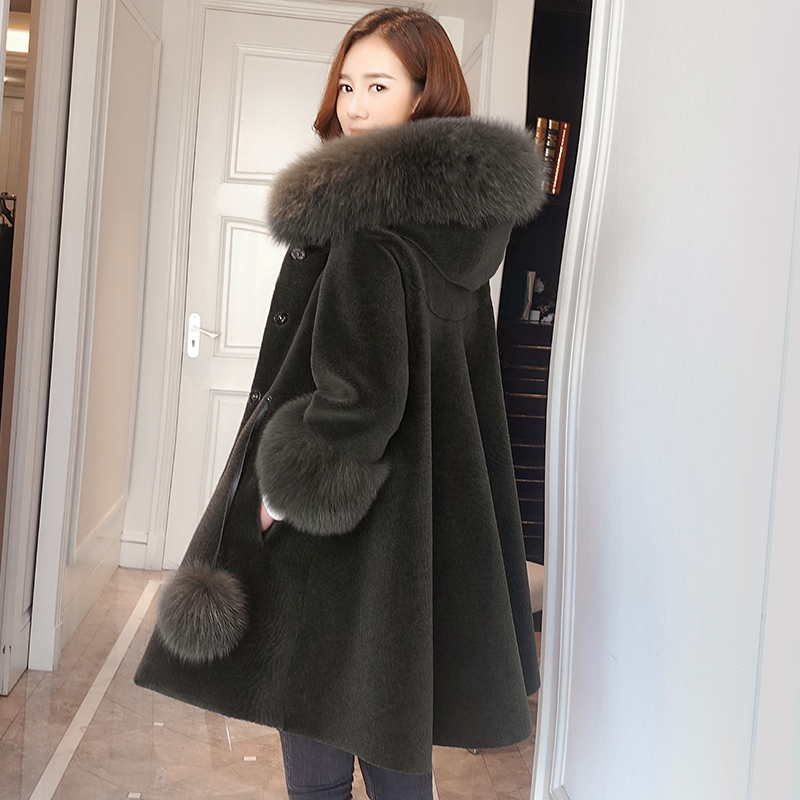 Manteau de fourrure femme DEMIAOER - Ref 3174721 Image 4