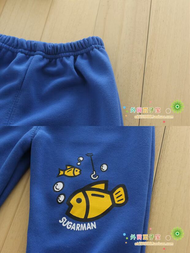 Quần áo trẻ em bán buôn trực tiếp hàng loạt bán hàng trực tiếp Mùa xuân áo len cotton Trẻ em tập tin sử dụng kép quần cá nhỏ có thể mở quần quần áo trẻ em nam