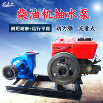 HW mixed flow pump large flow water pump horizontal diesel engine agricultural irrigation centrifugal pump large turbine flood control