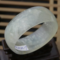 Shaanxi Xian Lantian jade bracelet Jianghua jade bracelet Jianghua jade bracelet ink jade inner diameter 61 free certificate