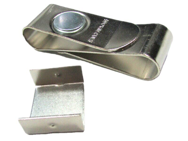 Stainless steel Qiao powder clip Billiard Qiao powder clip Billiard club powder box Qiao Ke clip Billiard supplies Gun powder clip