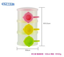 New special sale mini fashion protein powder box nutrition box medicine box kit assembly box three layer milk powder box