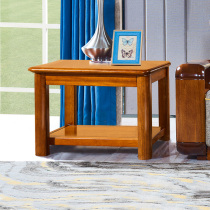 Full solid wood edge a few corners a few beachwood sofa Living room Chinese small tea table Phone Several modern square table square a few