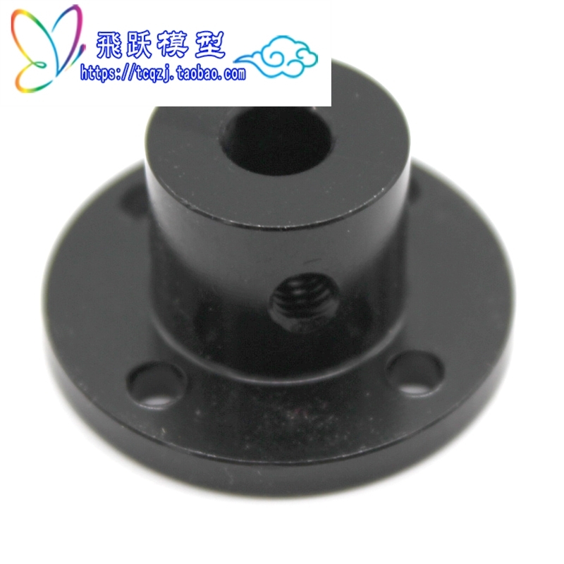 Aluminium alloy flange couplings DIY small making model metal connecting piece shaft fixing flange flange