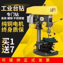High power 13mm bench drill small copper wire 220V household drilling machine multifunctional woodworking precision electric drilling machine