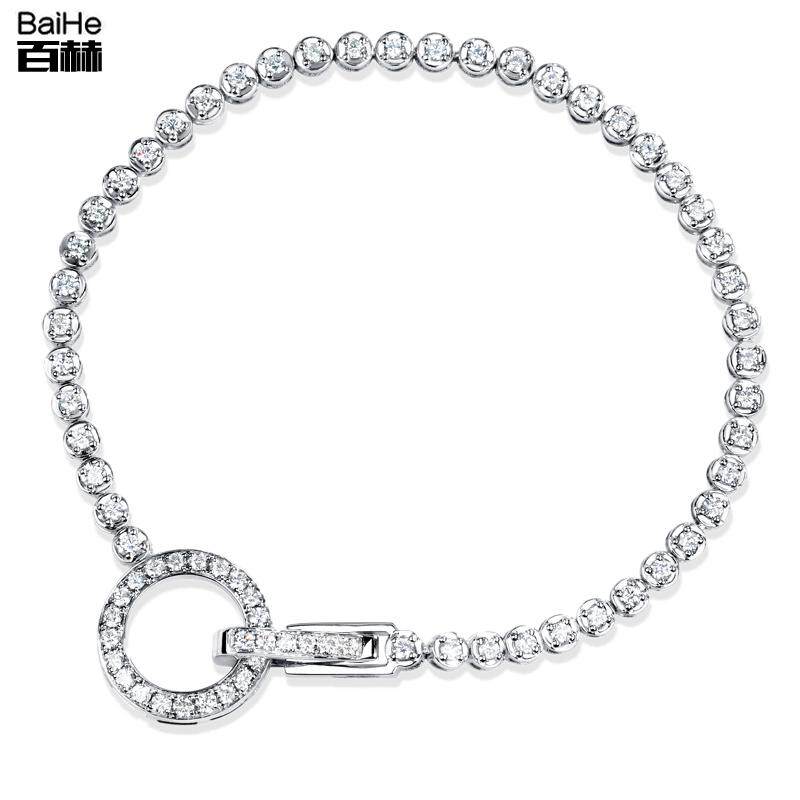 18k Gold Diamond Hand Refining Full Drilling Cirque Fashion Full Diamond Handmade Bracelet All-drilling Women Platinum Customized