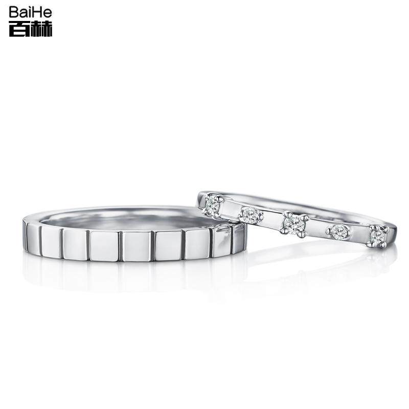 18K Golden Courting Wedding Wedding Diamond Ring Lovers to Ring Diamond Ring Women Custom Platinum Gold Rose Gold to the ring