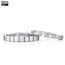 18K gold marriage proposal wedding diamond ring couple ring diamond ring female custom platinum gold rose gold ring