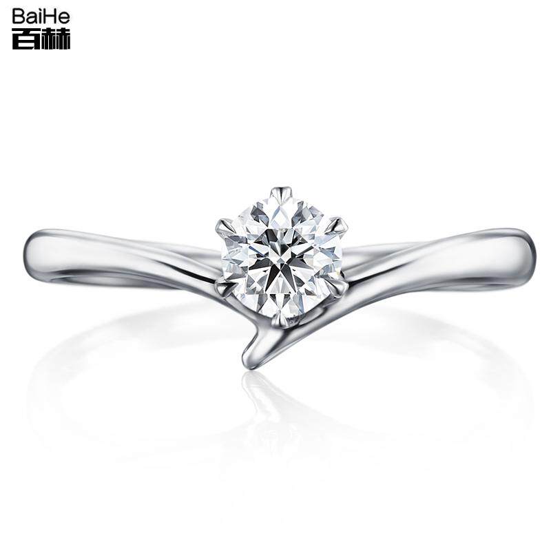 18K gold torsion arm V - word diamond ring proposed marriage engagement diamond ring female diamond ring can be customized