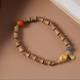 Mysore Laoshan Sandood Bamboo Festival 불교 구슬 원래 DIY 브레이슬릿 조롱박 Hetian Jade Bracelet Jewelry Wholesale