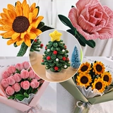 Бибикар Толокар Плазмакар, набор материалов, DIY, букет, подсолнух, подарок на день рождения