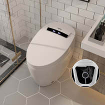 Wall row smart toilet one-piece i.e. hot siphon rear toilet fully automatic induction clamshell side row left and right row