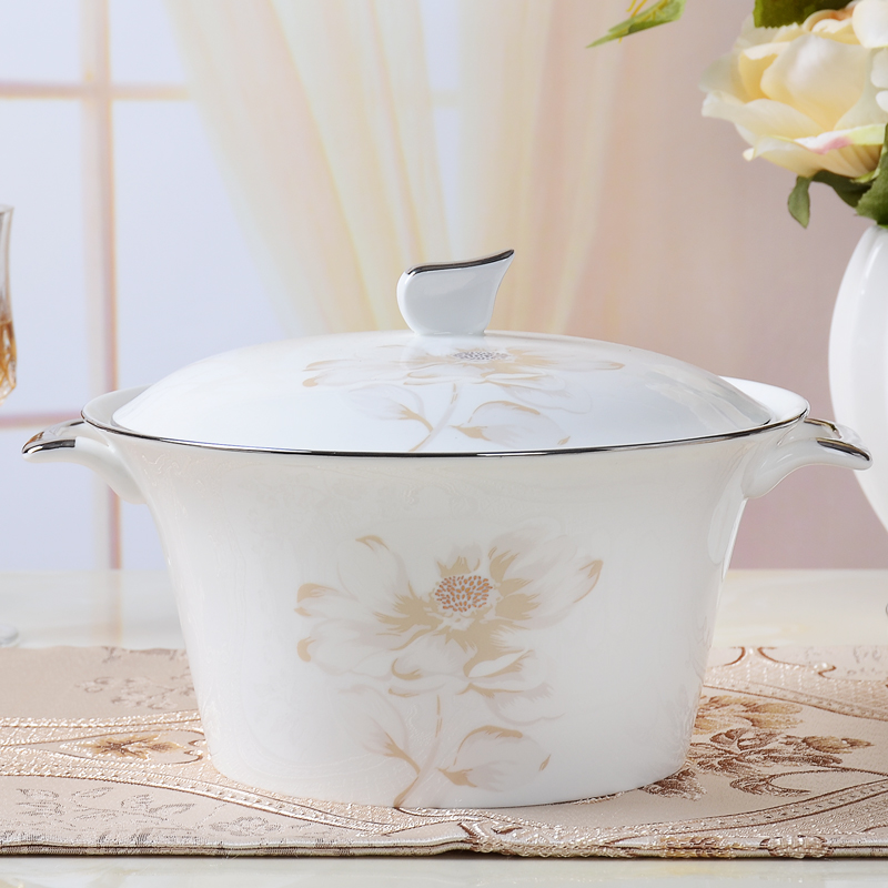 Tableware dishes free combination of DIY manual paint ipads bowls disc set of supporting the soup spoon, customize