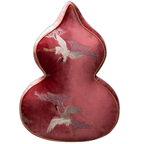 Calabash pillow new Chinese style special-shaped pillow velvet cloth personalized national trend sofa cushion creative bed head pillow with core