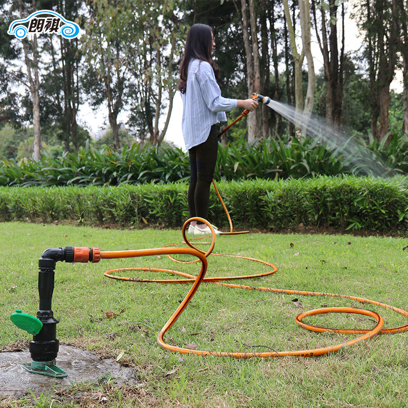 Lang Qi Garden Forest Green Quick Water Fetcher Key Rod Cell Water Intake Valve Body Garden Water Pipe Joint Water Inlet Shaft-Taobao