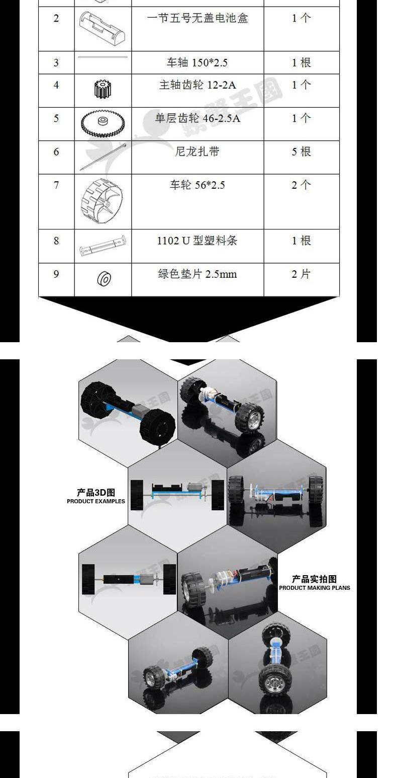 xe điện cân bằng xiaomi Crab Kingdom Mô hình thí nghiệm khoa học lắp ráp Công nghệ thủ công DIY xe đẩy cân bằng hai bánh xe số 16 - Smart Scooter xe cân bằng cho bé 2 tuổi