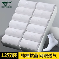 (Антибактериальная сетка из чистого хлопка, тонкий срез) Комбинация 3 (12 пар)