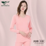 Septwolves, хлопковый зимний свитер, рубашка, базовые штаны, хлопковое термобелье, комплект