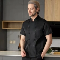 Черный короткий рукав за задней сетью