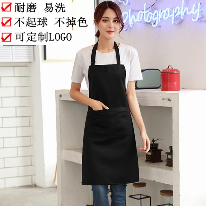 Chef apron full body men and women hanging neck kitchen apron hotel dining room hotel kitchen overalls long