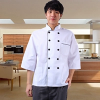 Черный бианский середина -Семи -точечный рукав