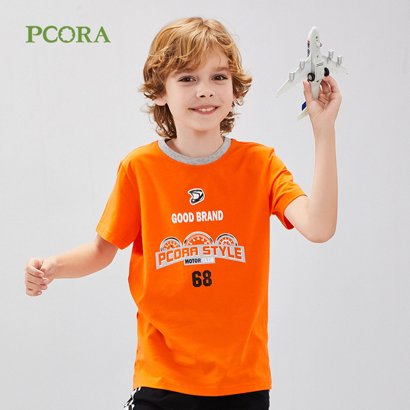 Bakola 2020 mới chàng trai mùa hè váy trẻ em t-shirt cotton trẻ em Hàn Quốc phiên bản của triều đứa trẻ lớn.